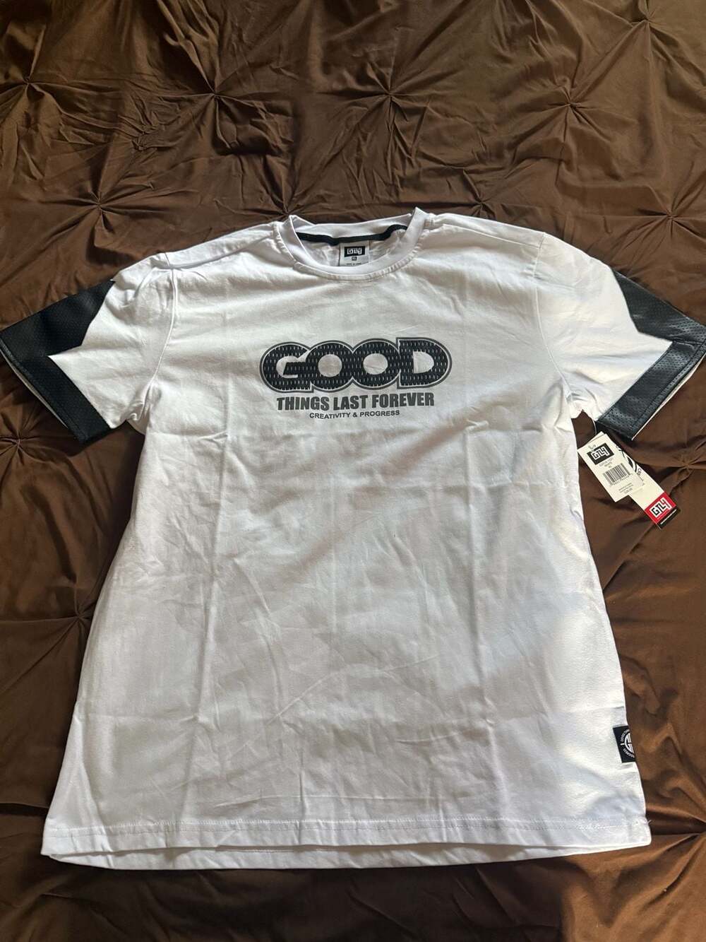 GTL4 Good Things Last Forever Creativity & Progress Graphic T-Shirt